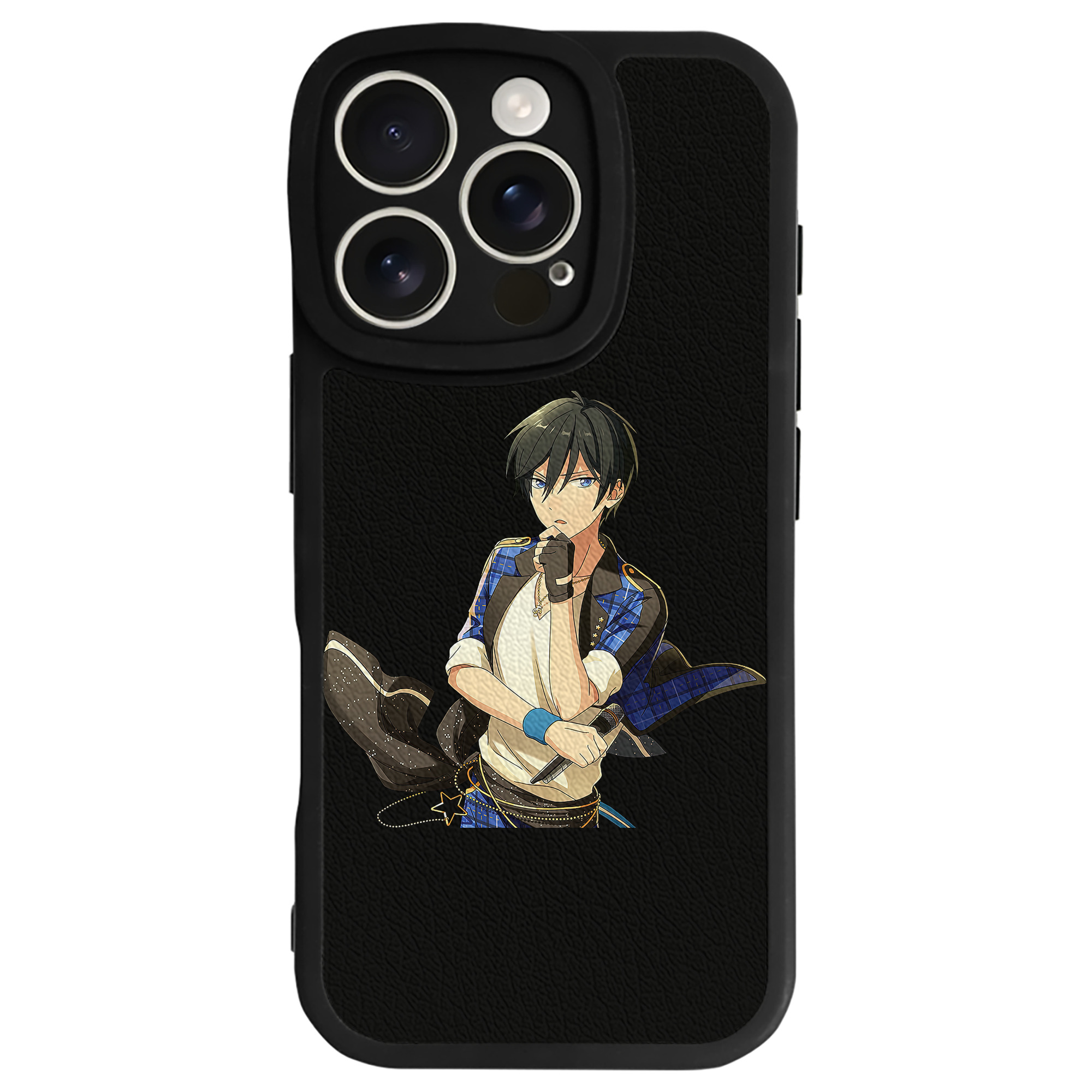 （画像用） あんさんぶるスターズ! Ensemble Stars 【iPhone 16シリーズ対応】シリコンスマホケース（レザー調） 材質：シリコン